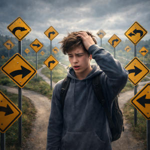 Woher kommt dieses Gefühl, nicht mehr am richtigen Platz zu sein?